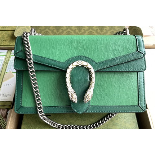 Gucci Dionysus small shoulder bag in Bright green leather