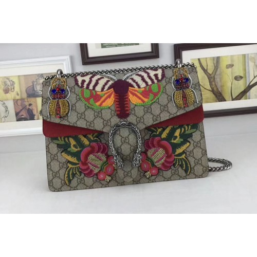 Gucci Dionysus Supreme Canvas Shoulder Bag