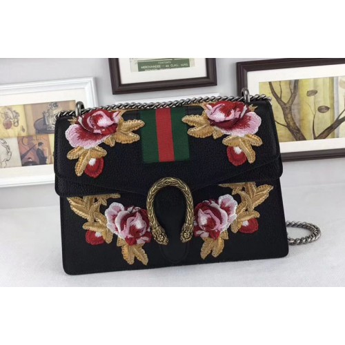 Gucci Dionysus Lichee Original Leather Shoulder Bag Black Gucci Dionysus Lichee Original Leather Shoulder Bag Black