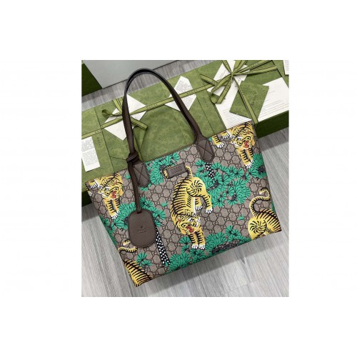 Gucci Bengal Supreme tote Bag in Beige ebony Supreme canvas Gucci Bengal Supreme tote Bag in Beige ebony Supreme canvas