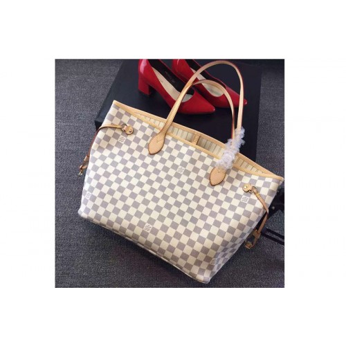 Louis Vuitton N41360 Neverfull GM Bag in Damier Azur Canvas