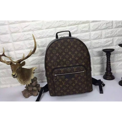 Louis Vuitton M41530 Josh Backpack in Monogram Macassar Canvas