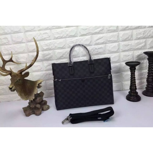 Louis Vuitton N41564 7 Days a Week Bag in Damier Graphite Canvas