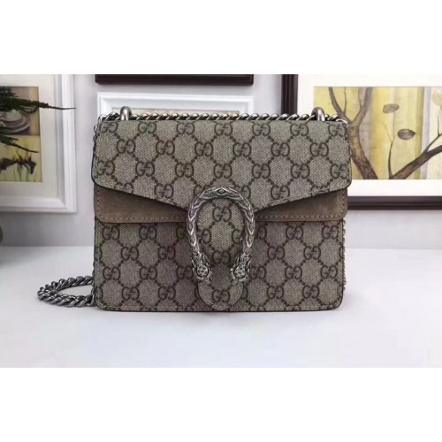Gucci Dionysus Supreme Mini Bag Beige