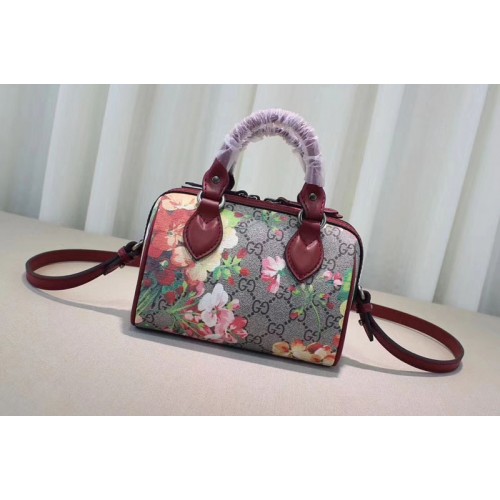 Gucci Blooms mini Top Handle Bag Red