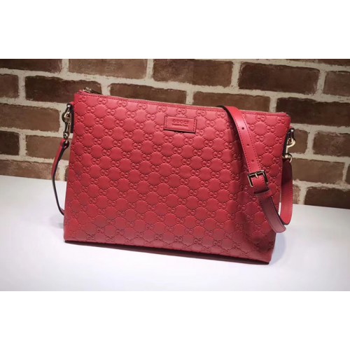 Gucci Signature soft messenger Bags Red