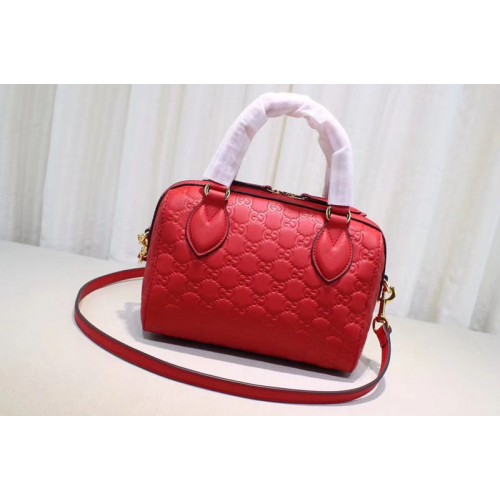 Gucci Joy mini Bag Signature Leather Red