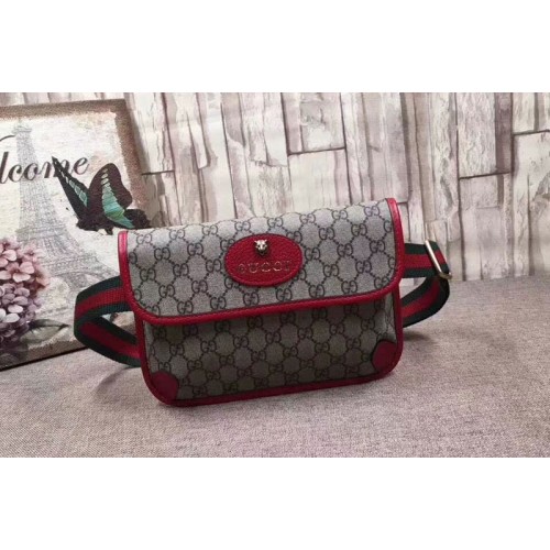 Gucci Supreme Belt Bag Red Gucci Supreme Belt Bag Red