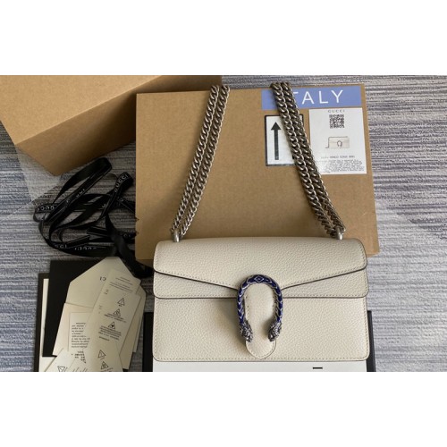 Gucci Dionysus small shoulder bag in White leather