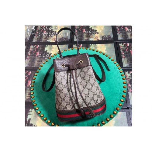 Gucci Ophidia Small bucket bags Beige ebony Supreme canvas Gucci Ophidia Small bucket bags Beige ebony Supreme canvas