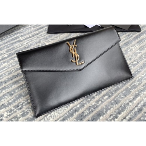 YSL uptown pouch in Black Smooth Leather YSL uptown pouch in Black Smooth Leather