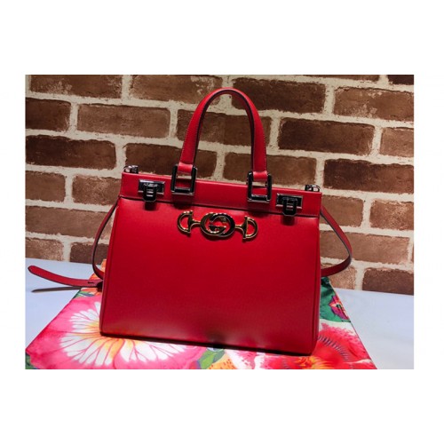 Gucci Zumi grainy leather small top handle bag in Red Grainy leather Gucci Zumi grainy leather small top handle bag in Red Grainy leather
