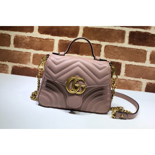 Gucci Marmont mini top handle bag in Matelasse chevron leather with heart Gucci Marmont mini top handle bag in Matelasse chevron leather with heart