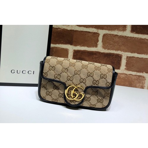 Gucci Marmont super mini bag in Supreme Canvas
