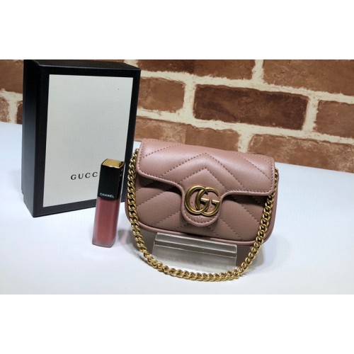 Gucci Marmont mini coins bag in Pink Leather Gucci Marmont mini coins bag in Pink Leather