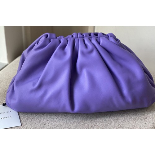 Bottega Veneta pouch bag Soft oversize clutch in Purple Nappa leather