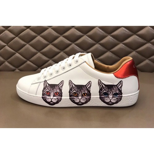Mens and Womens Gucci Ace sneaker with Mystic Cat