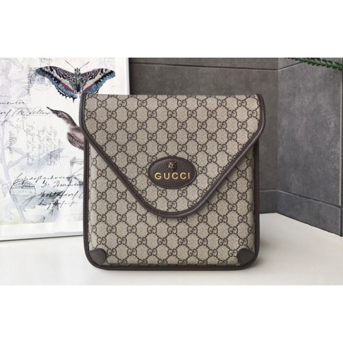 Gucci Neo Vintage medium messenger Bag in Beige ebony Supreme canvas Gucci Neo Vintage medium messenger Bag in Beige ebony Supreme canvas
