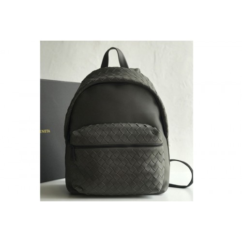 Bottega Veneta BV Backpack In Gray woven calfskin