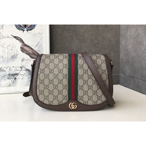 Gucci Ophidia small shoulder bag Beige ebony Supreme canvas Gucci Ophidia small shoulder bag Beige ebony Supreme canvas