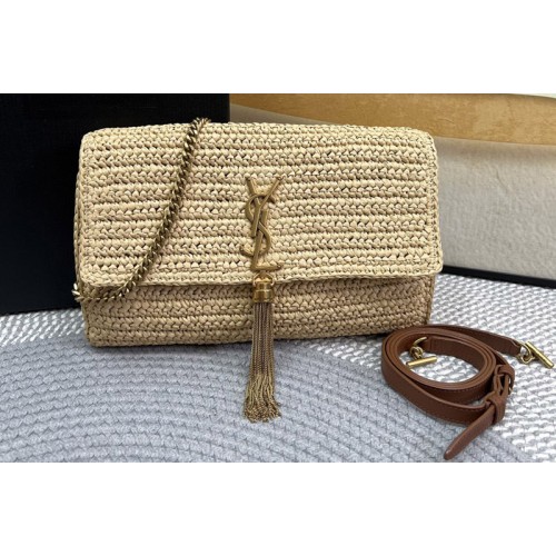 YSL KATE 99 TASSEL bag IN RAFFIA YSL KATE 99 TASSEL bag IN RAFFIA
