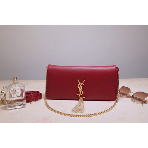 YSL Kate 99 In Red Lambskin Leather
