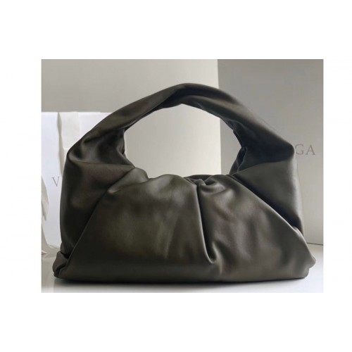 Bottega Veneta The shoulder Pouch bag in Avocado Calfskin Leather