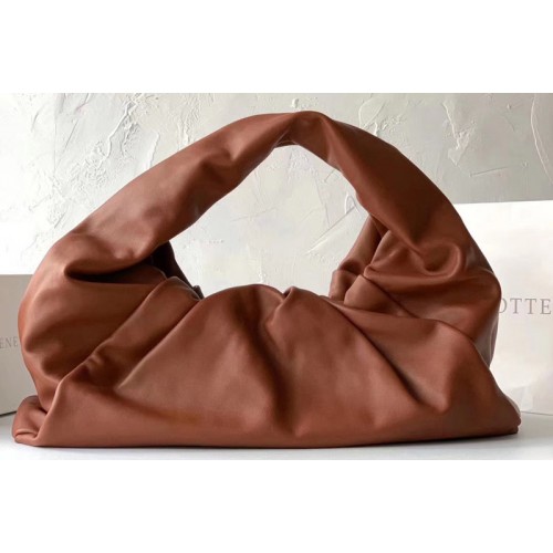 Bottega Veneta The shoulder Pouch bag in Red Calfskin Leather