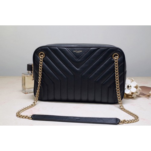 YSL JOAN CAMERA BAG IN Black Y-QUILTED SMOOTH LEATHER YSL JOAN CAMERA BAG IN Black Y-QUILTED SMOOTH LEATHER