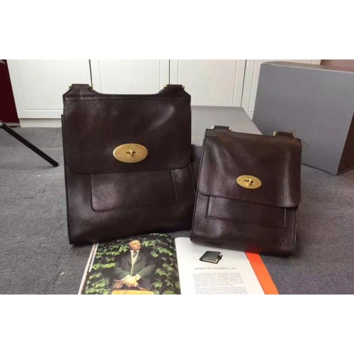 Mulberry Antony Natural Leather Bags Coffee