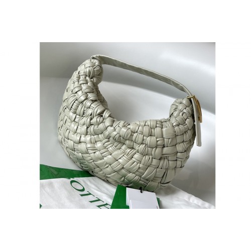 Bottega Veneta Banana Hobo bag in White handwoven Calfskin leather
