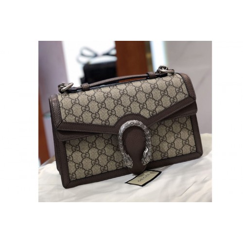 Gucci Dionysus top handle bag in Beige ebony Supreme canvas Gucci Dionysus top handle bag in Beige ebony Supreme canvas