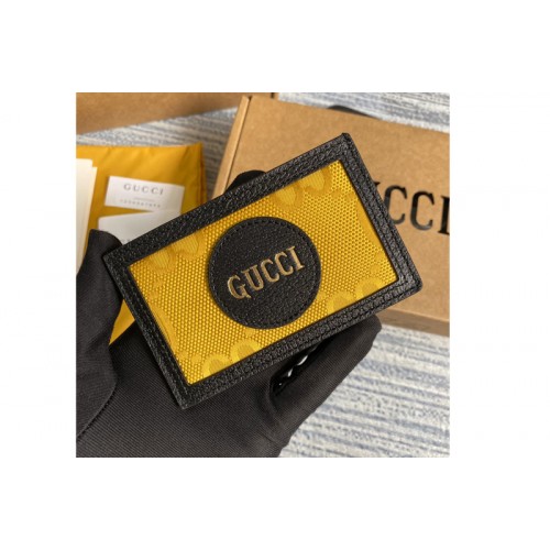 Gucci Off The Grid card case in Yellow nylon Gucci Off The Grid card case in Yellow nylon