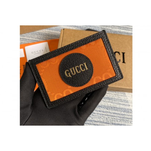 Gucci Off The Grid card case in Orange nylon Gucci Off The Grid card case in Orange nylon