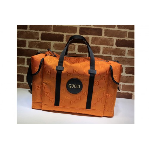 Gucci Off The Grid duffle bag in Orange nylon