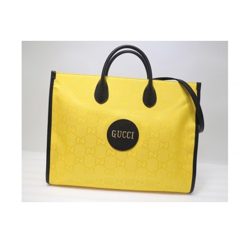 Gucci Off The Grid tote bag in Yellow nylon