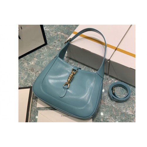 Gucci Jackie 1961 small shoulder bag in Light blue leather Gucci Jackie 1961 small shoulder bag in Light blue leather