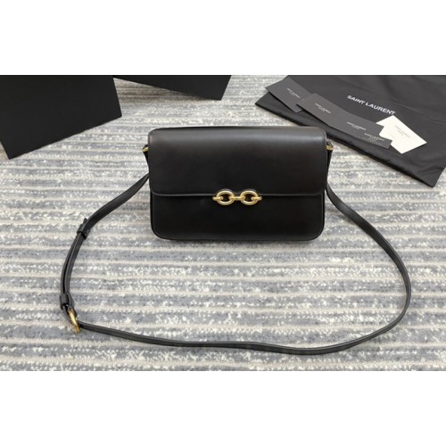 YSL LE MAILLON SATCHEL IN Black SMOOTH LEATHER YSL LE MAILLON SATCHEL IN Black SMOOTH LEATHER