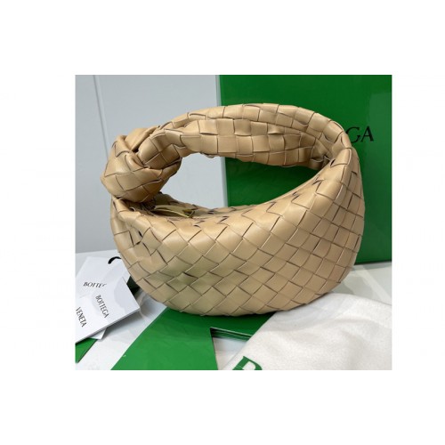 Bottega Veneta Mini Jodie boho bag in Beige Intrecciato Nappa leather Bottega Veneta Mini Jodie boho bag in Beige Intrecciato Nappa leather