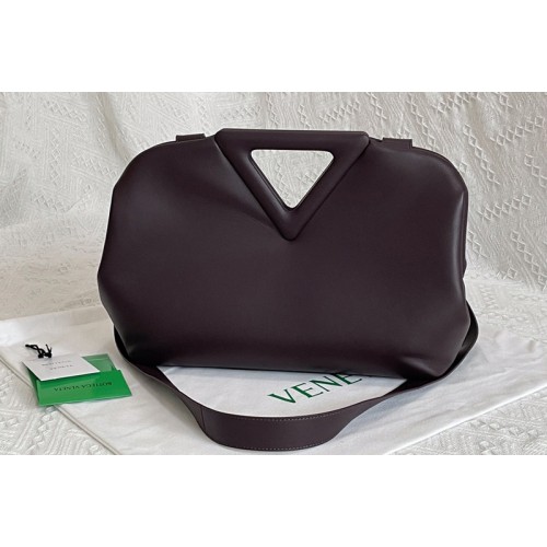 Bottega Veneta Point Top handle bag in Burgundy Nappa Leather Bottega Veneta Point Top handle bag in Burgundy Nappa Leather