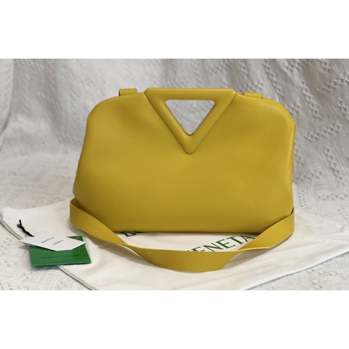 Bottega Veneta Point Top handle bag in Buttercup Nappa Leather Bottega Veneta Point Top handle bag in Buttercup Nappa Leather