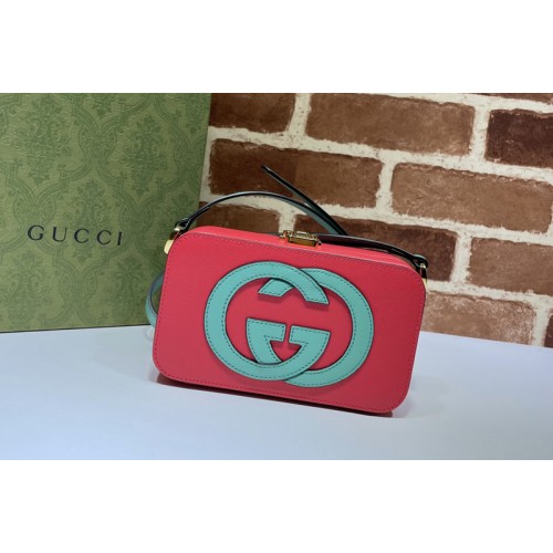 Gucci Interlocking G mini bag in Red and Blue leather Gucci Interlocking G mini bag in Red and Blue leather