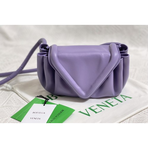 Bottega Veneta Leather cross-body bag in Purple Leather