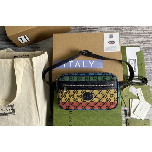 Gucci Multicolor belt bag in Multicolor canvas