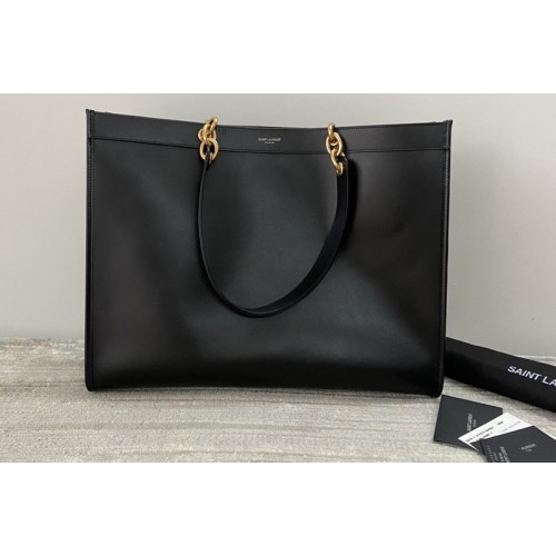 YSL Tote Bag IN Black Leather YSL Tote Bag IN Black Leather