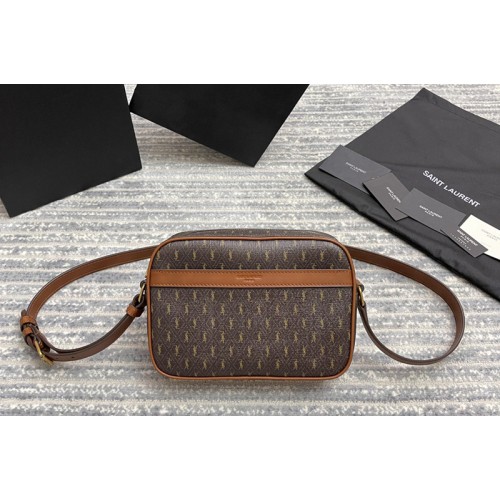 YSL LE MONOGRAMME CAMERA BAG IN MONOGRAM CANVAS AND SMOOTH LEATHER YSL LE MONOGRAMME CAMERA BAG IN MONOGRAM CANVAS AND SMOOTH LEATHER