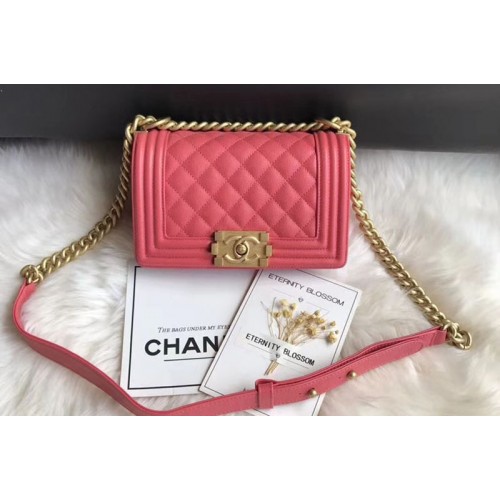 Chanel Leboy Original Caviar leather Shoulder Bags 67085 Rosy Gold Chain Chanel Leboy Original Caviar leather Shoulder Bags 67085 Rosy Gold Chain