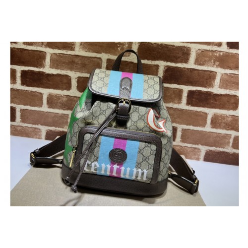 Gucci Backpack with Interlocking G in Supreme canvas