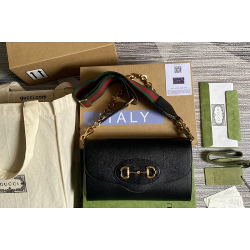 Gucci Horsebit 1955 small bag in Black leather Gucci Horsebit 1955 small bag in Black leather