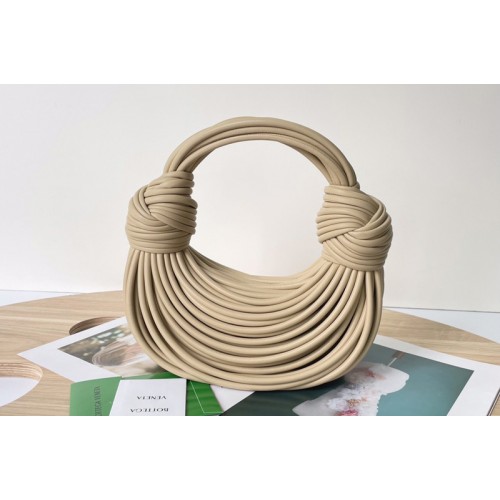 Bottega Veneta Double knot Bag in Porridge tubular leather Bottega Veneta Double knot Bag in Porridge tubular leather